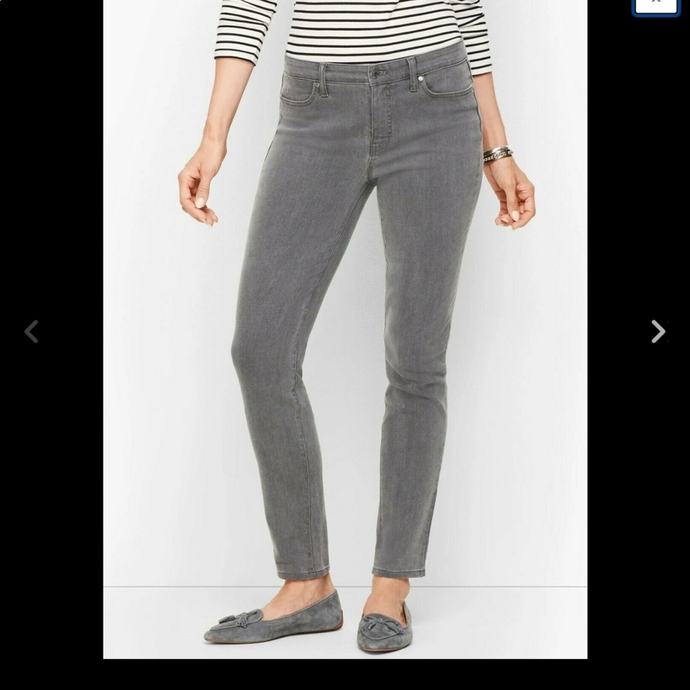 Talbots slim ankle jeans
